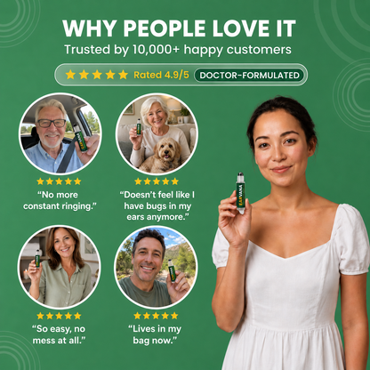 EARVANA Tinnitus Therapy Natural Roll-On